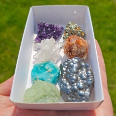 Čakrų mineralų rinkinys Čakrų mineralų rinkinys