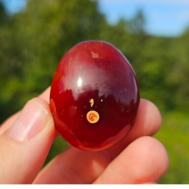 Karneolio delninukas