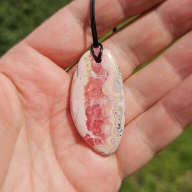 Rodochrozito pakabukas