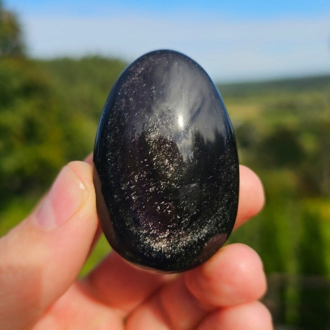Sidabrinio obsidiano delninukas