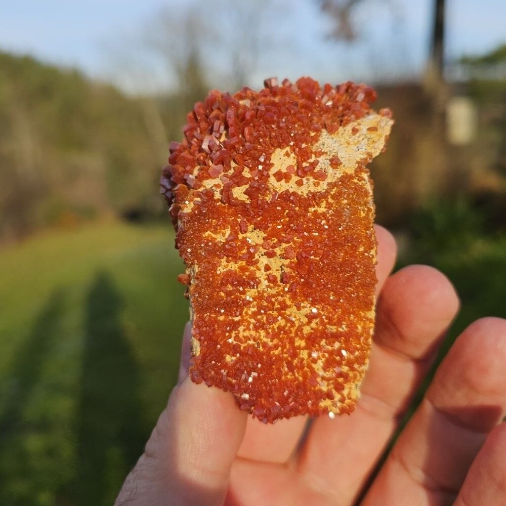 Vanadinito drūzelė 1