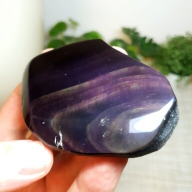 Vaivorykštinis obsidianas